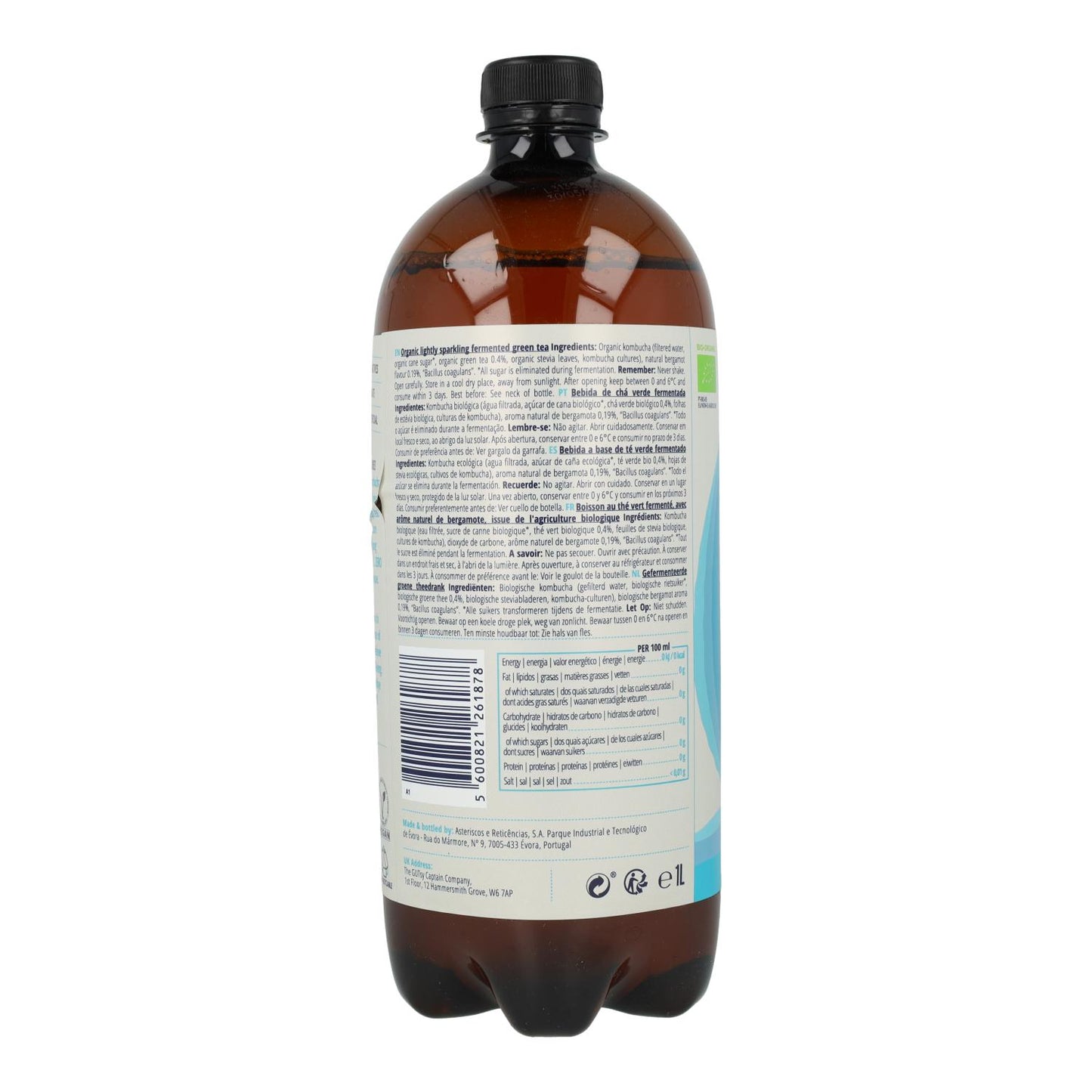 Kombucha Zero Original Bio 1L