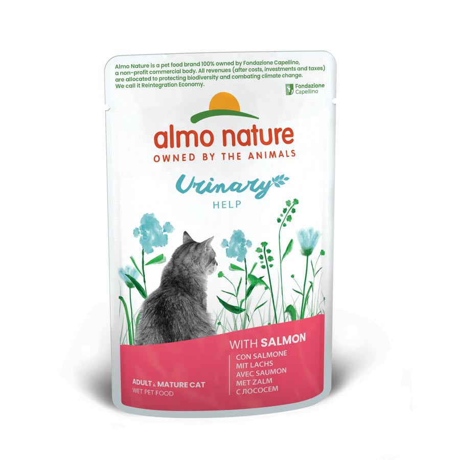 30ux70gr Sobres De Comida Almo Para Gato Urinary Con Salmon_0