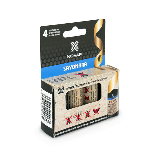 Novar Sayonara Cinta atrapamoscas 4 uds