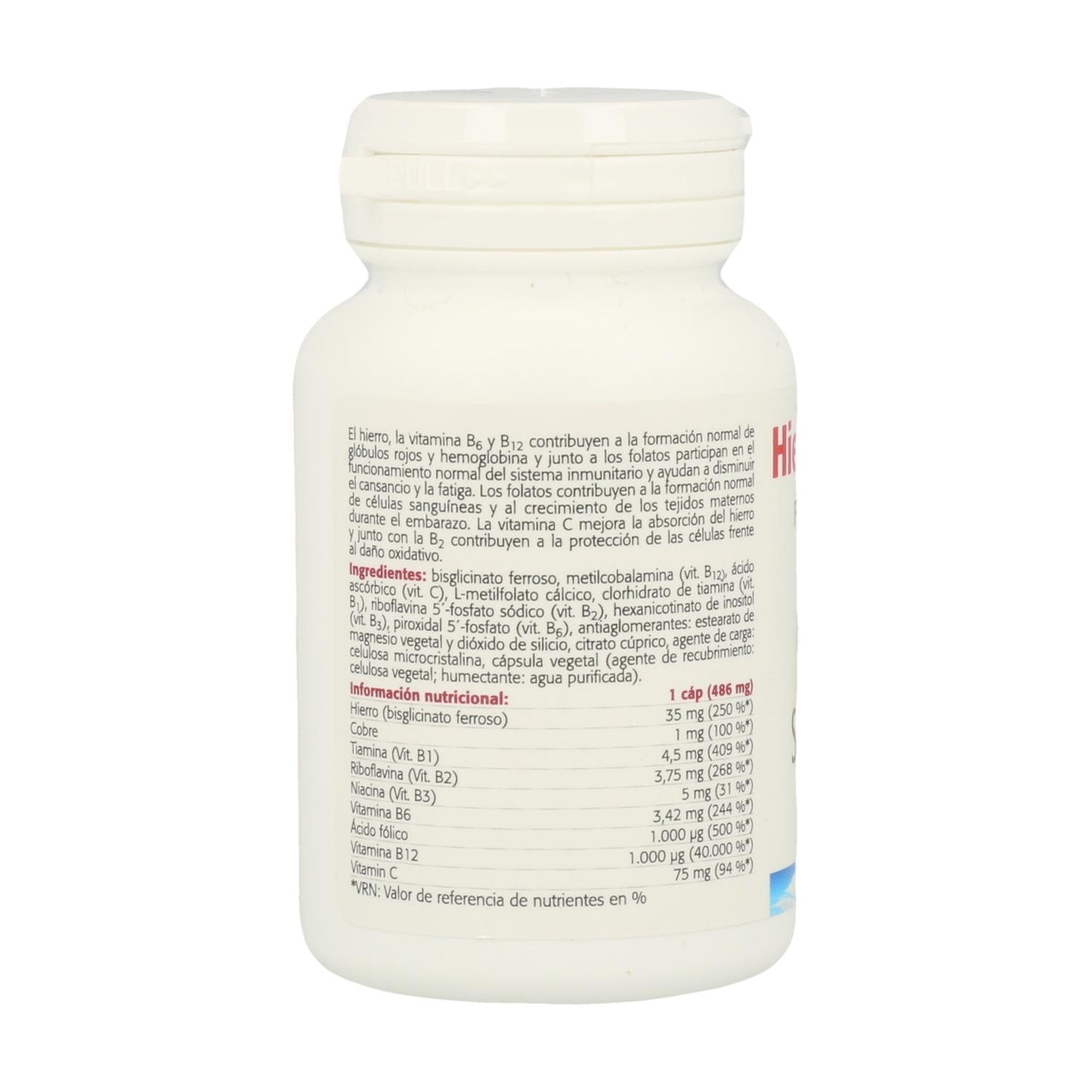 Hierro Bisglicinato 30 Caps Sura Vitasan