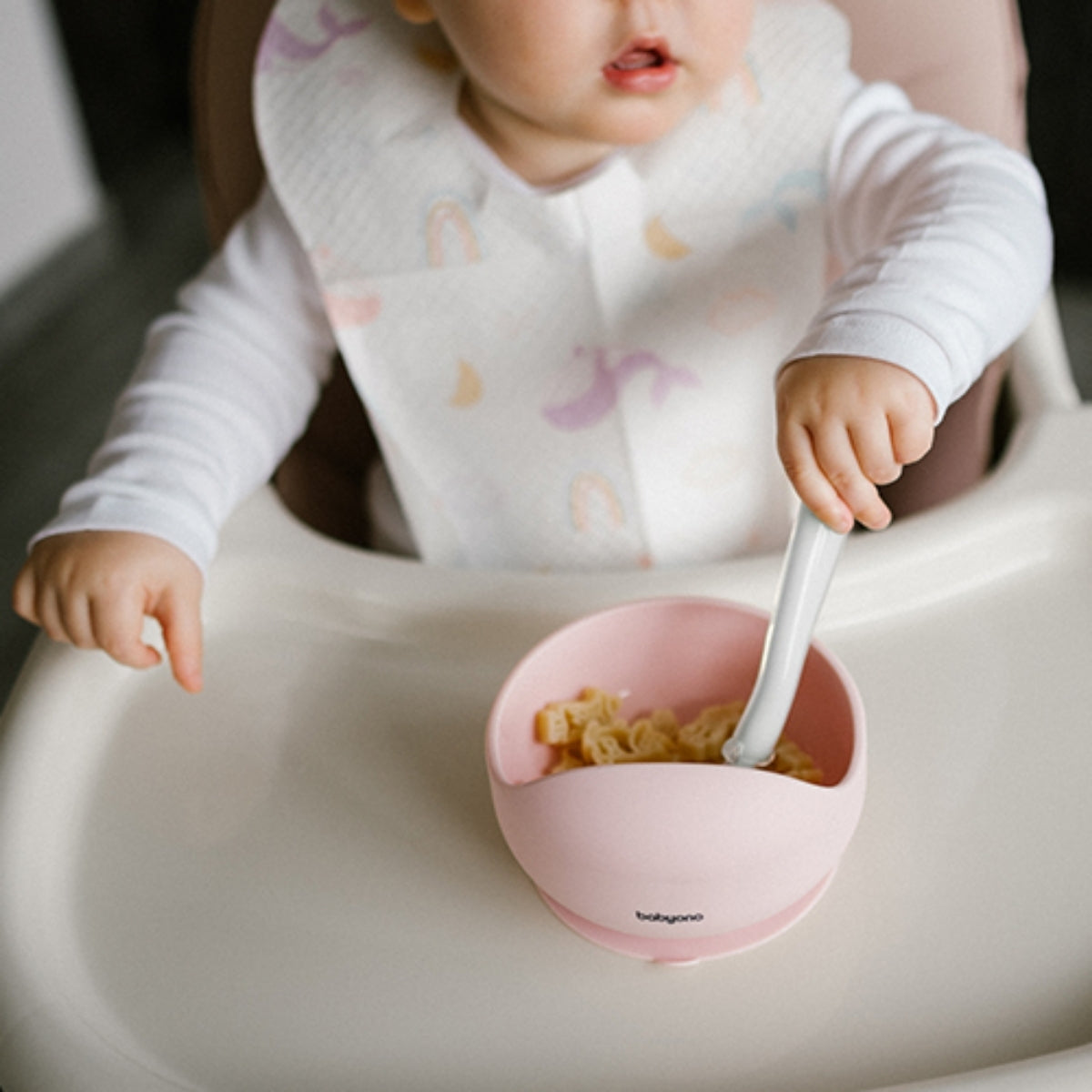 Babyono Cuchara De Silicona Flexible Para Bebés | Suave, Segura Y Pensada Para Sus Primeros Bocados_5