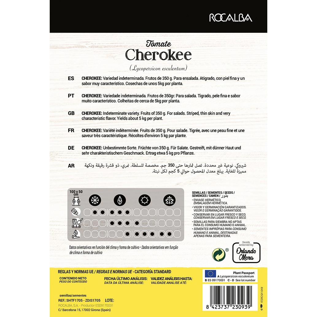 Semillas de Tomate Colección Cherokee