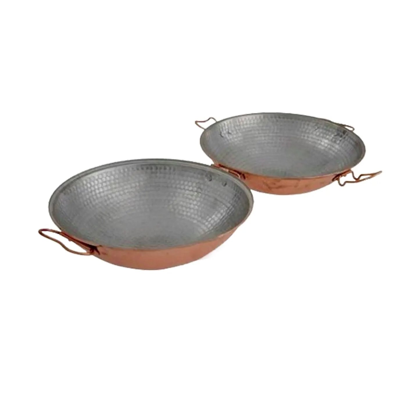 Cataplana De Cobre 33 Cm Para Pescado Carne Y Mariscos Cocción A Vapor_1