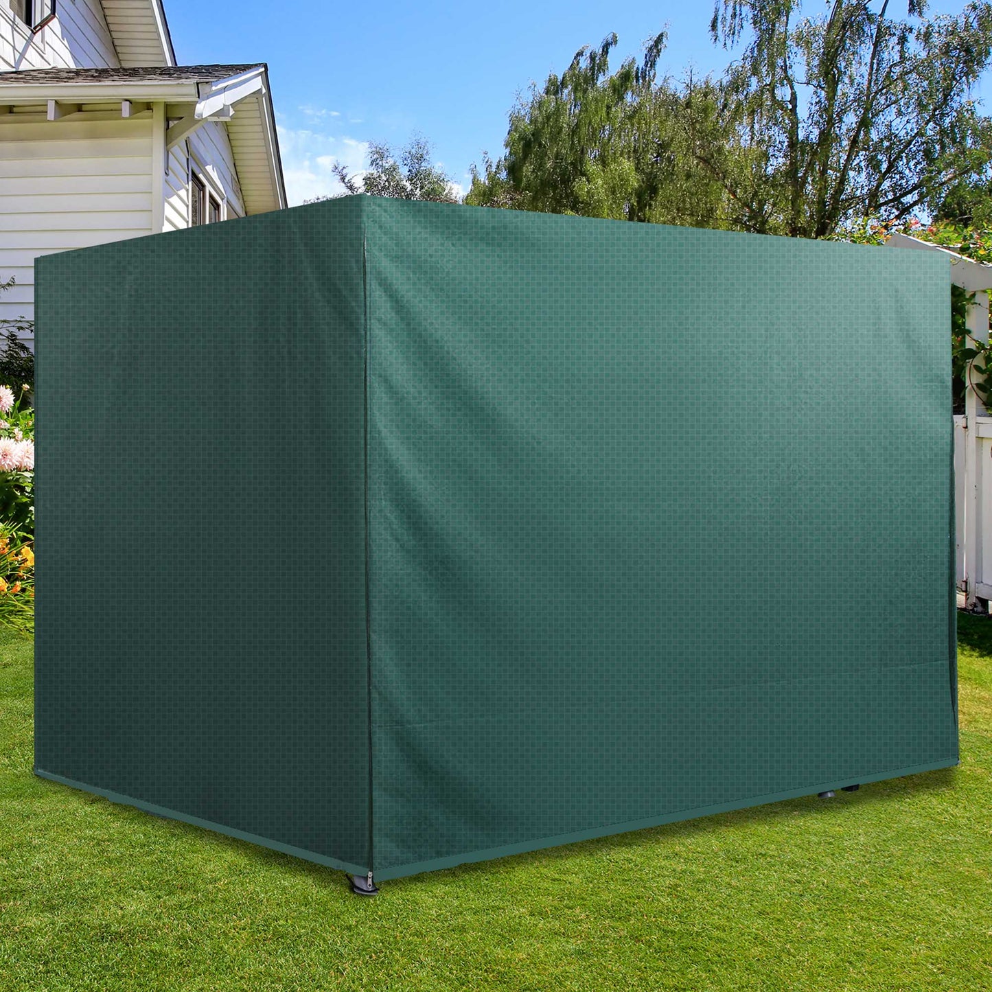 Outsunny Funda Protectora Columpio De Jardín 3 Plazas 215x155x150 Cm Impermeable_4