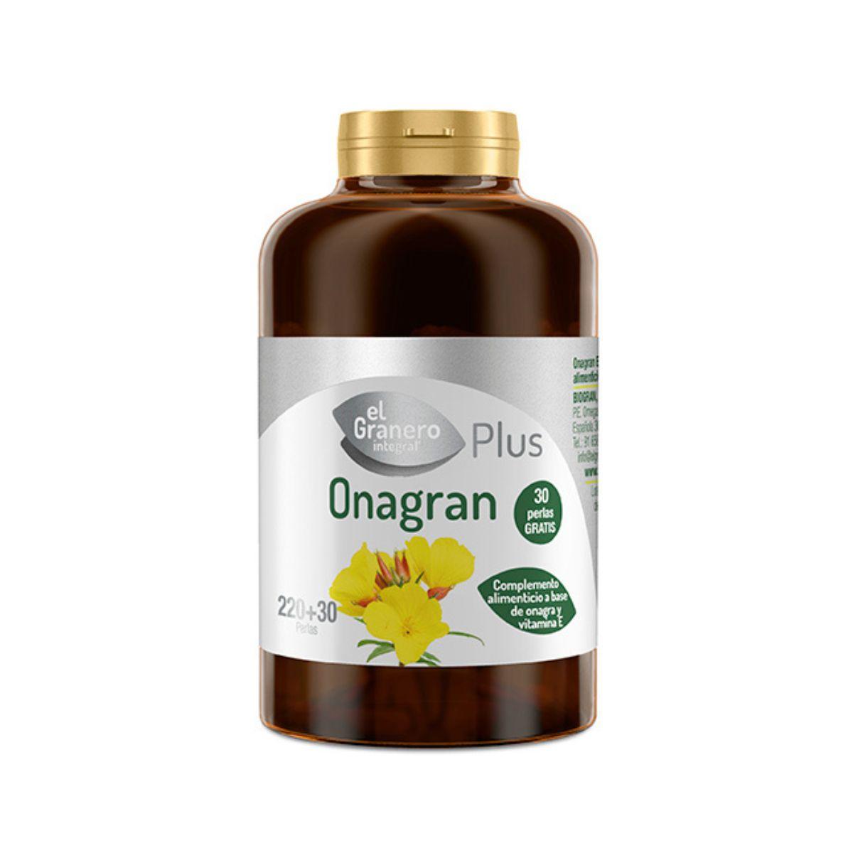 Aceite de Onagra El Granero 220 perlas