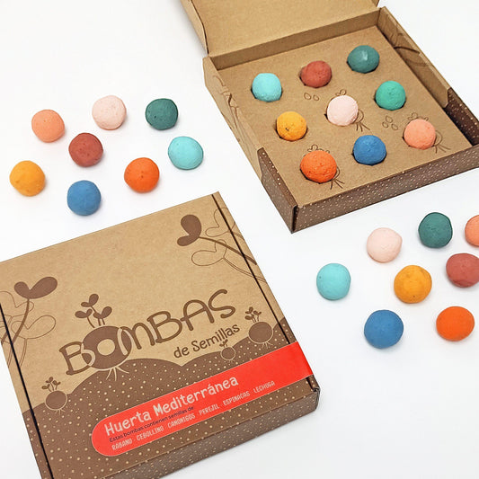 Bombas de semillas Huerta Mediterránea