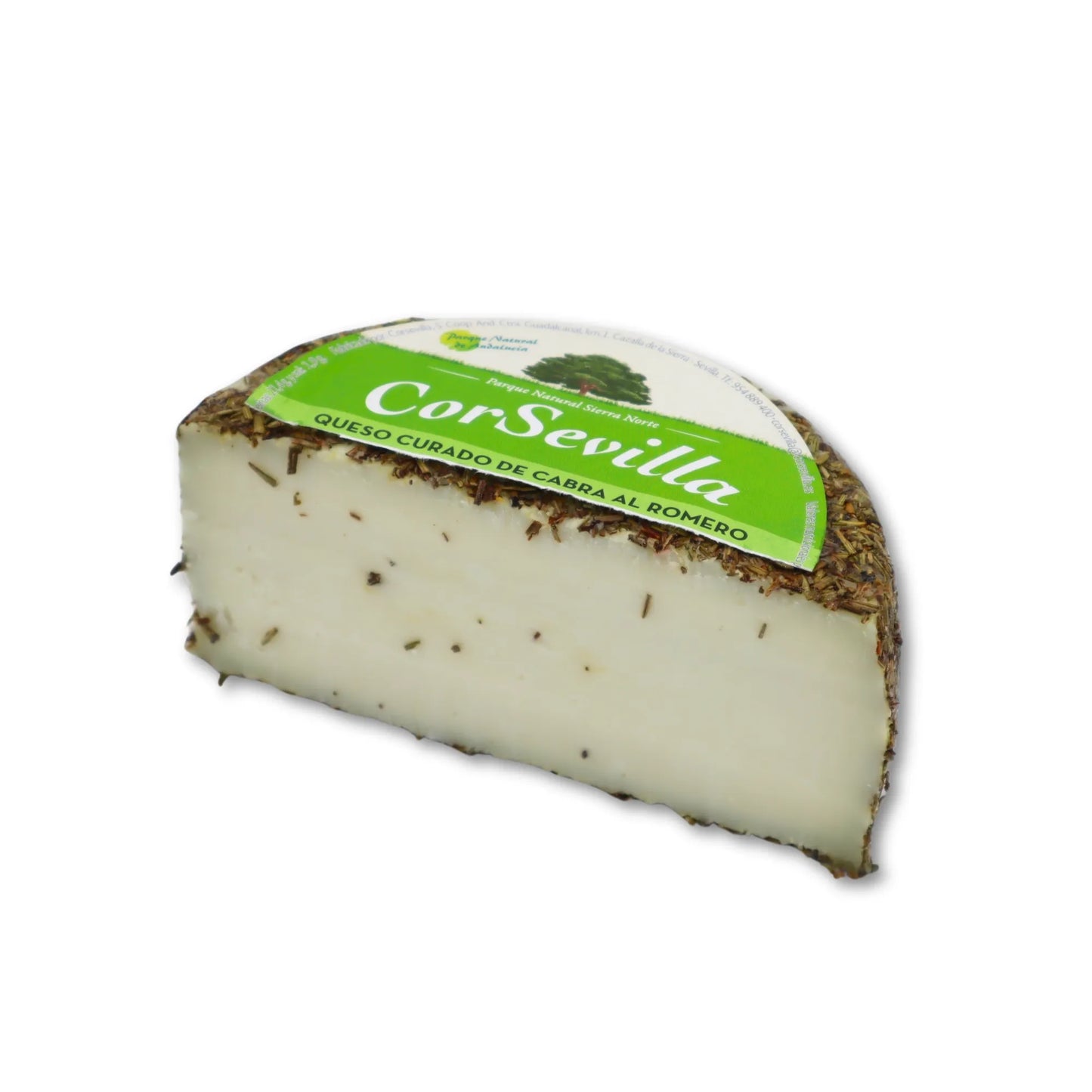 Queso Curado De Cabra Al Romero 350 grs aprox_0