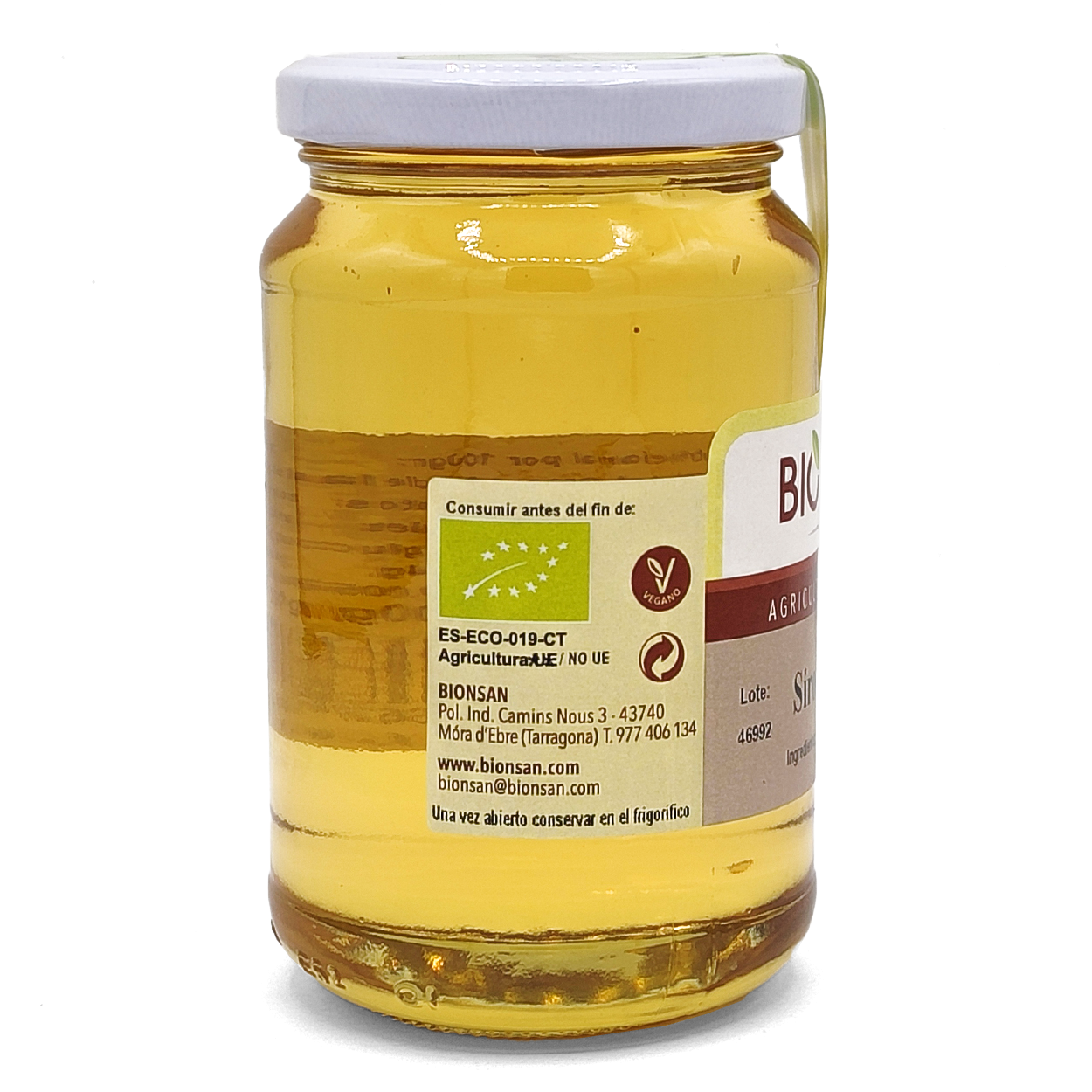 Sirope De Agave Ecológico 500gr