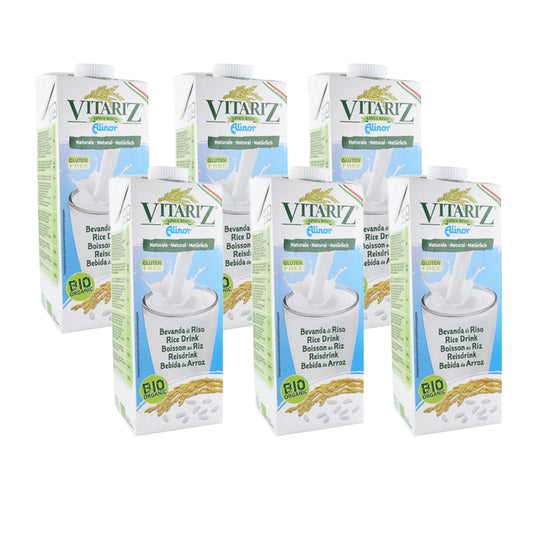 Pack 6x Bebida de Arroz BIO Vitariz 1 L