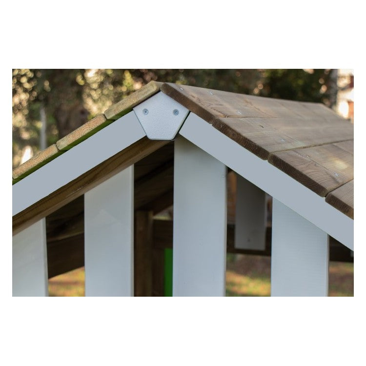 Casita De Madera Masgames Lollipop Elevada Azul.