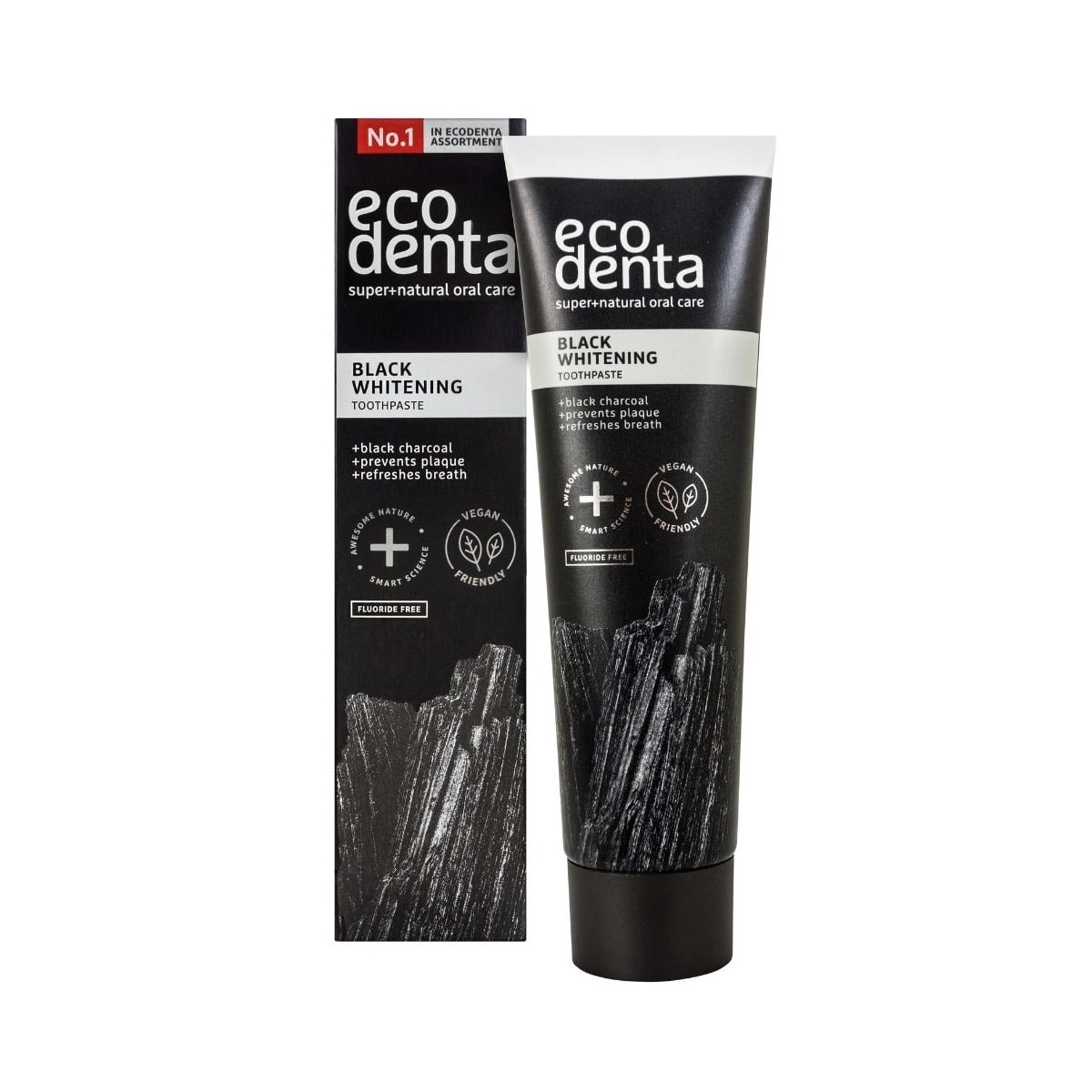 Pasta dental Negra Blanqueadora EcoDenta 100 ml