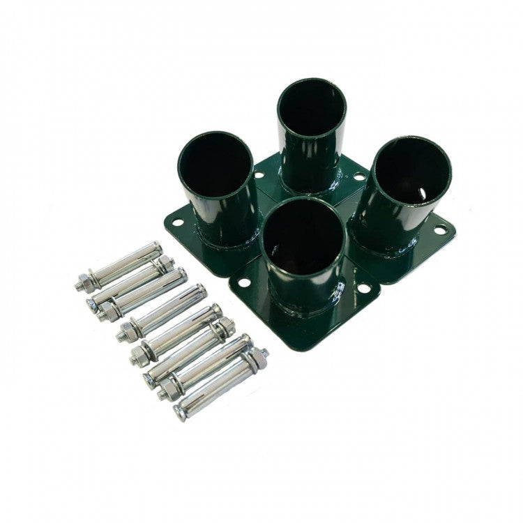 Set De Anclajes Para Columpio Metalicos Masgames.