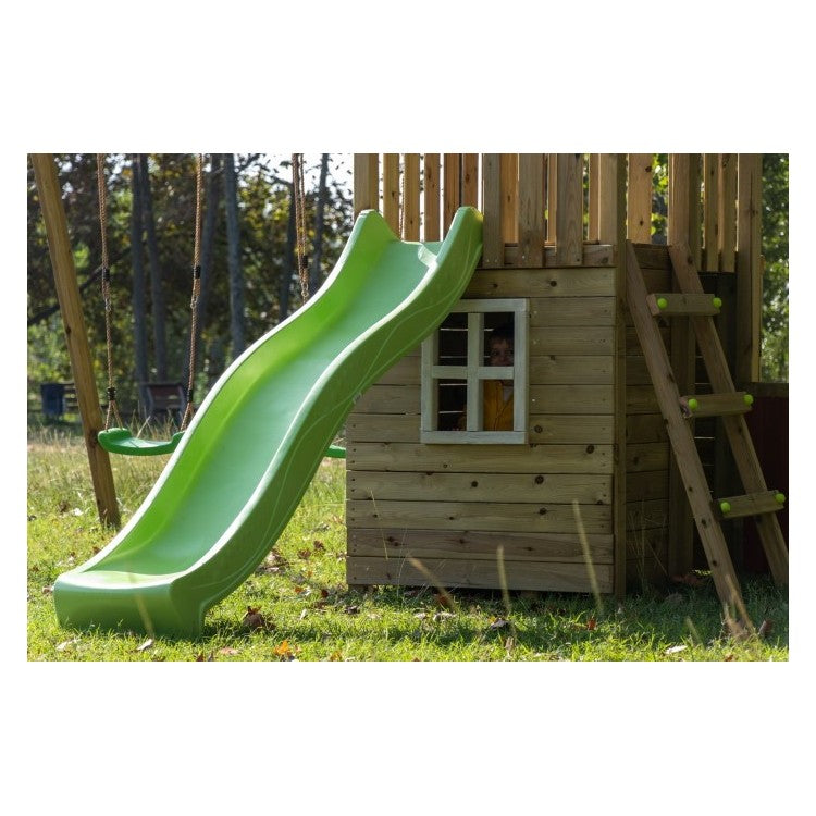 Parque Infantil Masgames Tibidabo Xl Con Casita Y Columpio Doble._5