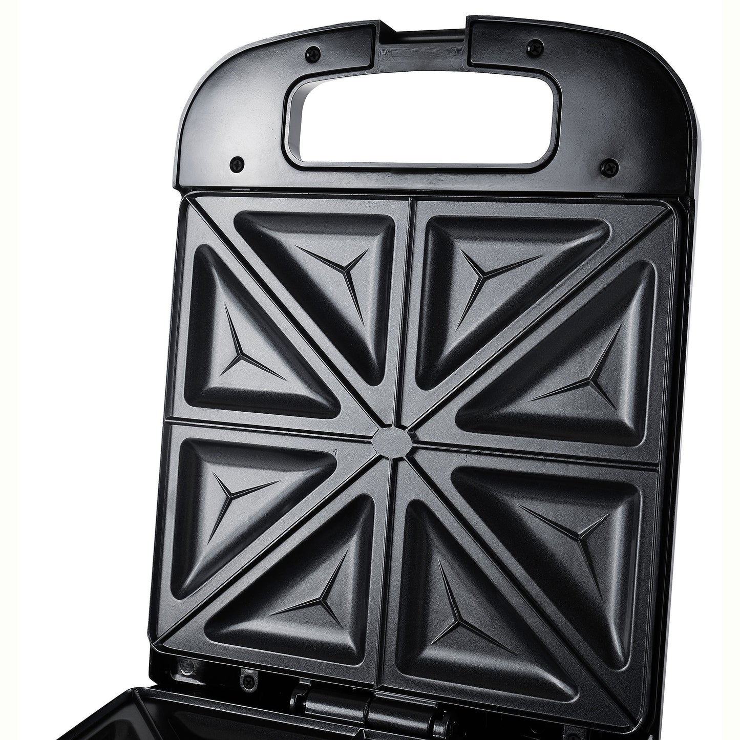 Sandwichera, 4 Sandwiches, Placas Antiadherentes, Tostado Perfecto, Acero Inoxidable, Compacta Adler Ad3055 2000w