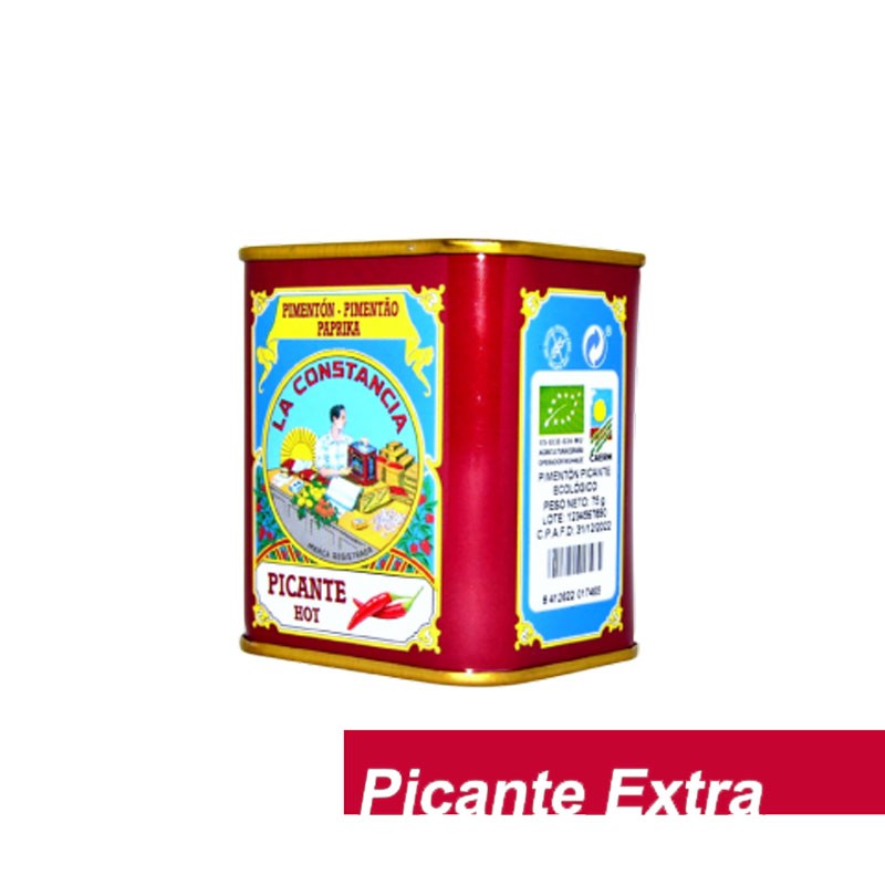 Pimenton Picante Extra Lata 75g La Constancia_0