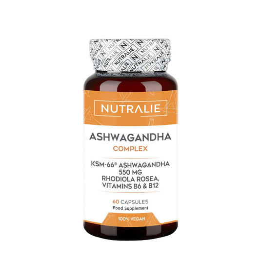 Ashwagandha con vitamina B6 y B12 Nutralie 60 Cápsulas