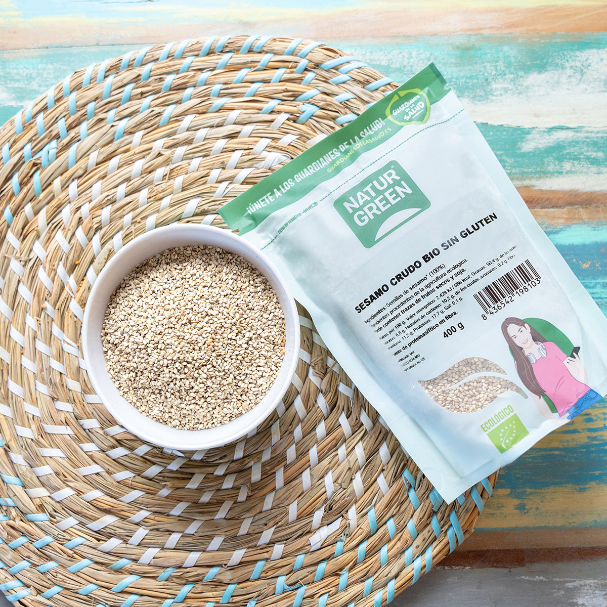 Semillas de Sésamo Crudo Bio NaturGreen 400 gr