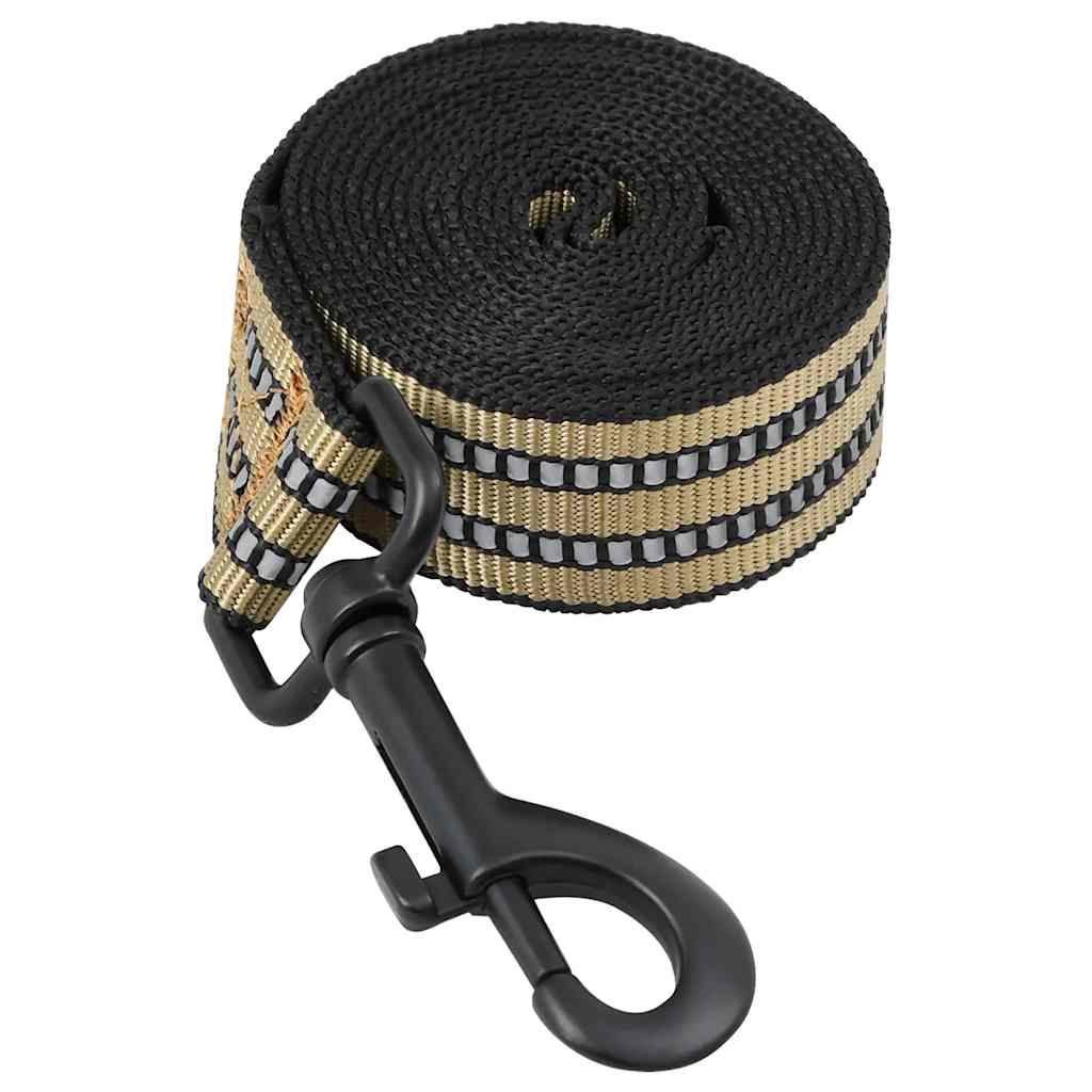Arnés Para Perros Con Correa Y Collar Ajustable Marrón Xl_5
