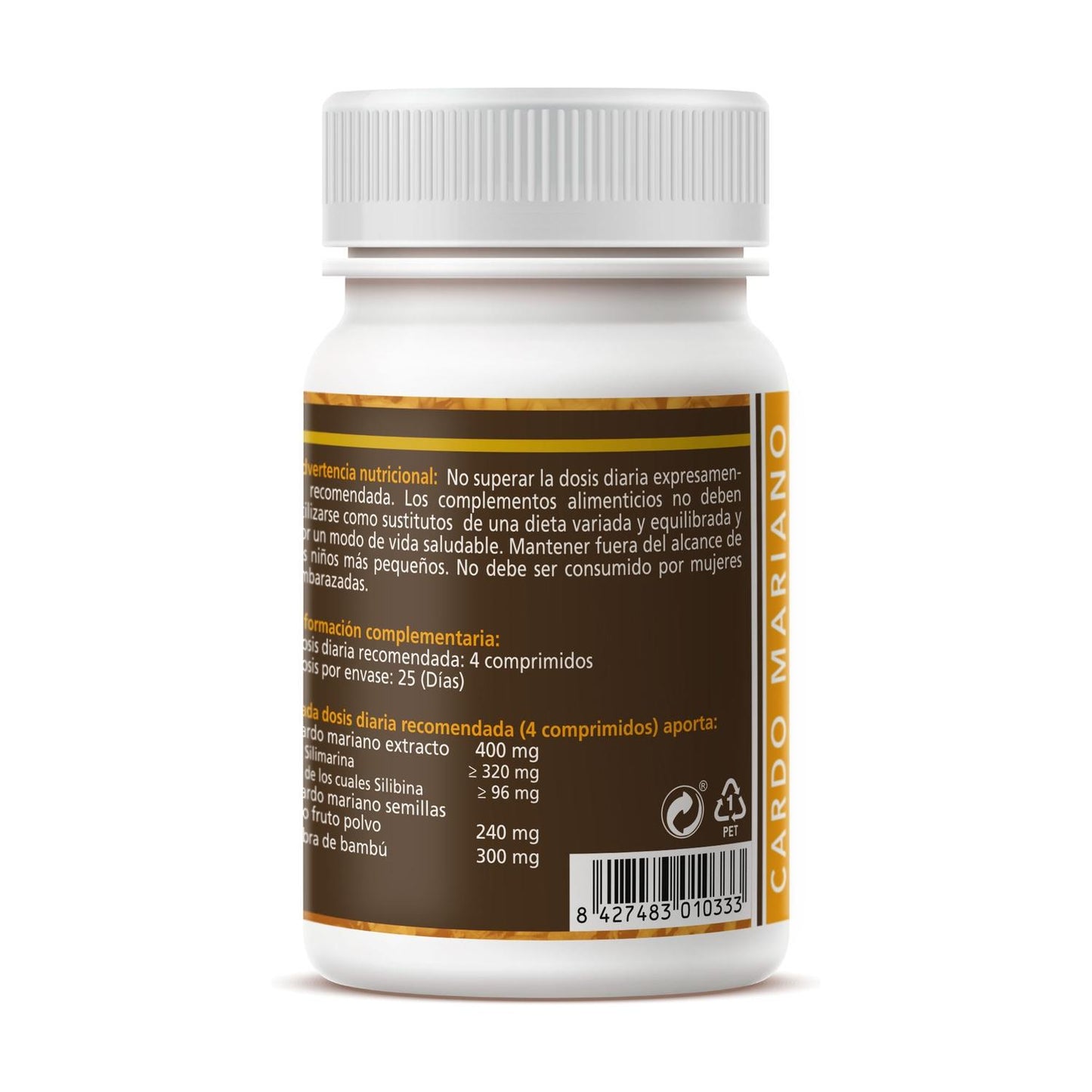 Cardo Mariano 500mg Sotya 100 comprimidos