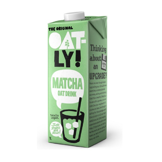 Bebida de Avena y Té Matcha Oatly 1L