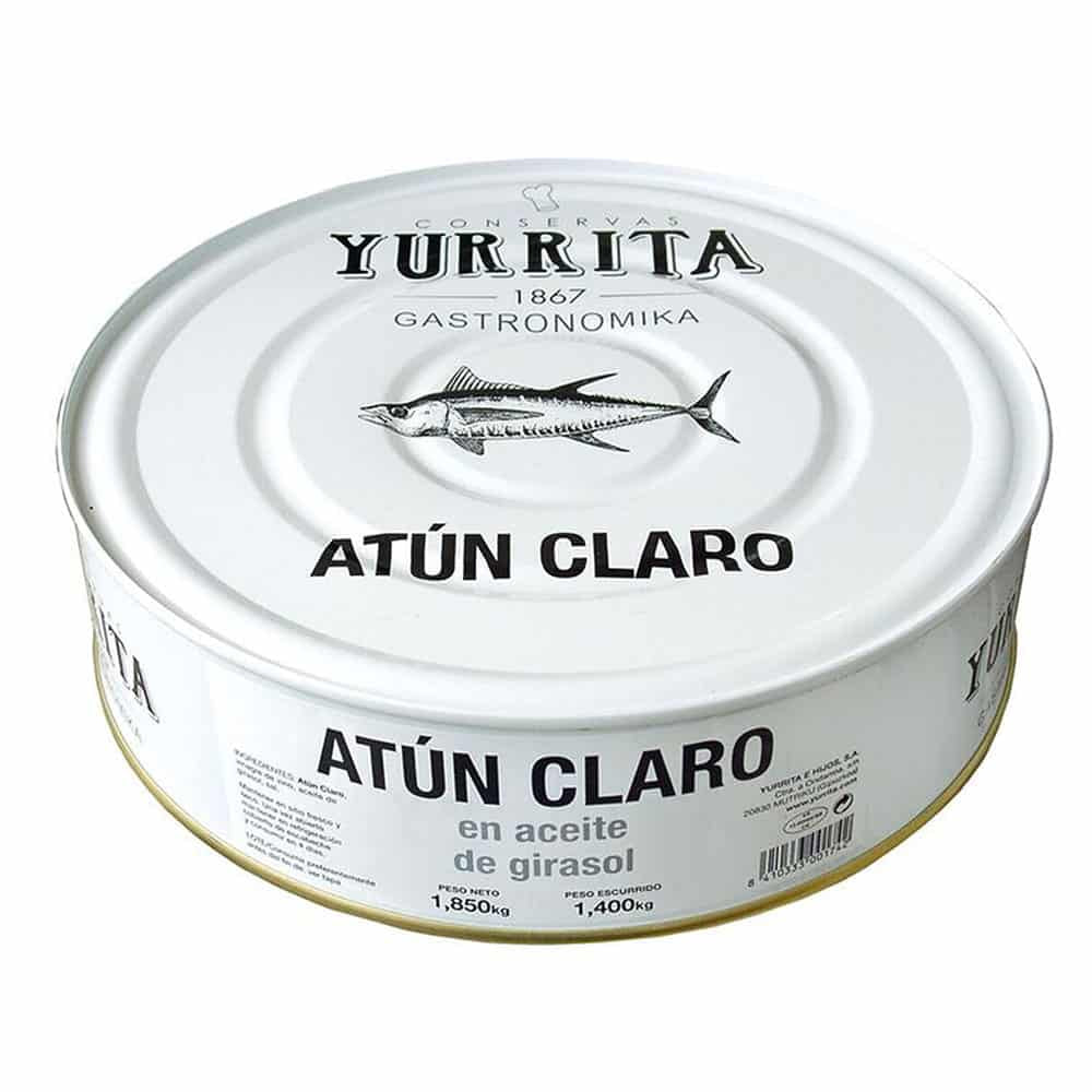 Atún Claro En Escabeche Yurrita Lata 1800gr_0