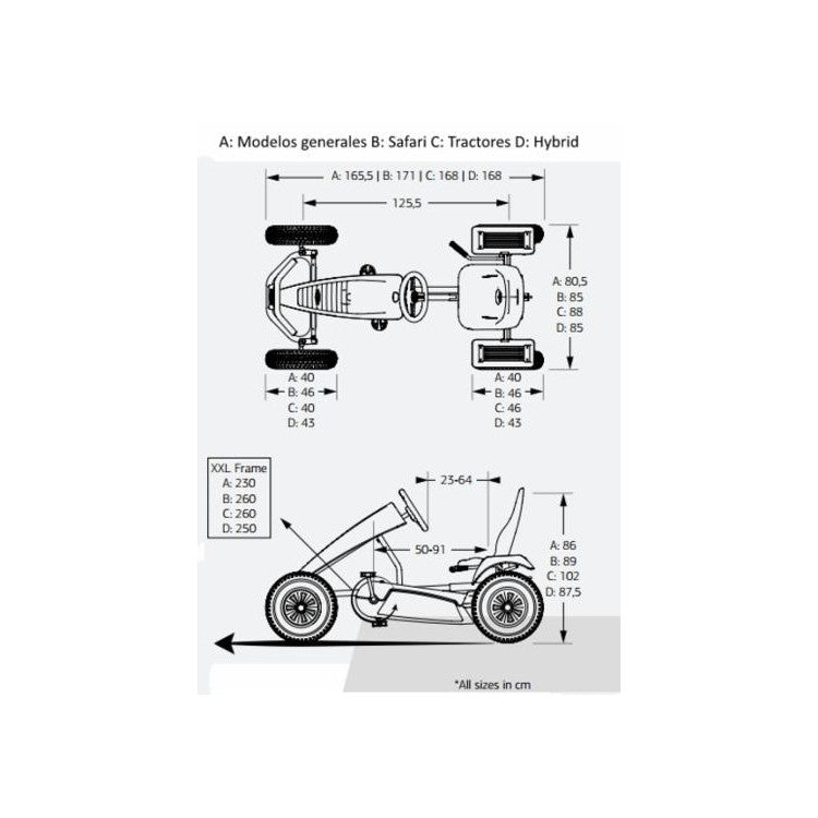 Kart De Pedales Electrico Berg X-plore E-bfr.
