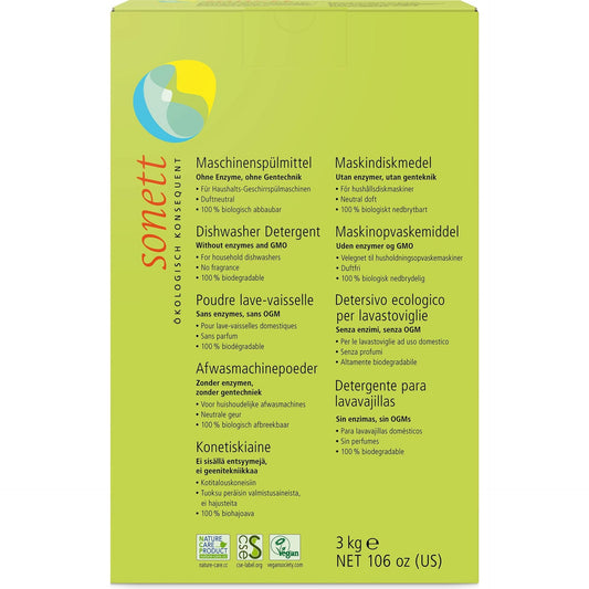 Lavavajillas en polvo Sonett 3 Kg