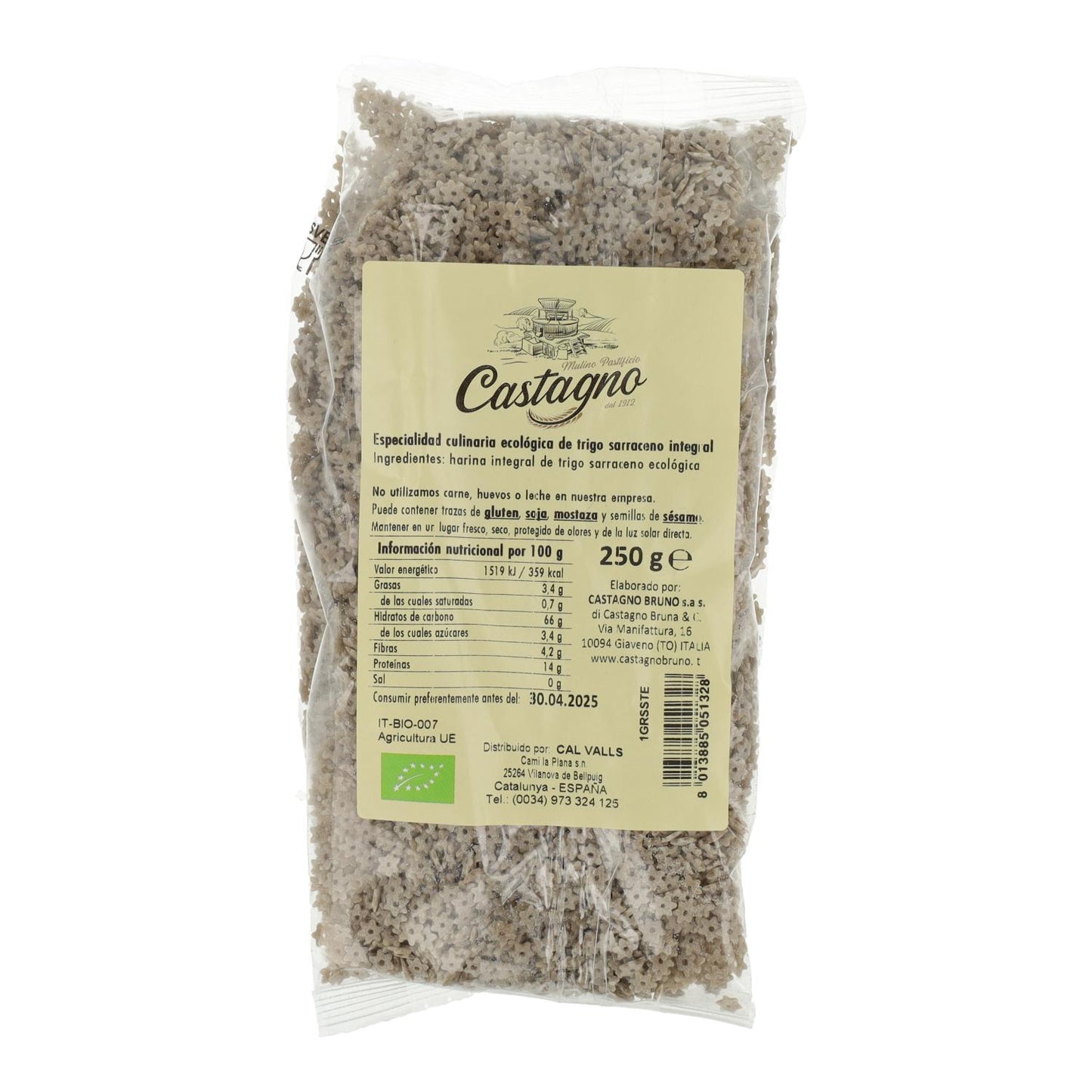 Estrellitas Trigo Sarraceno ECO Castagno 250 g