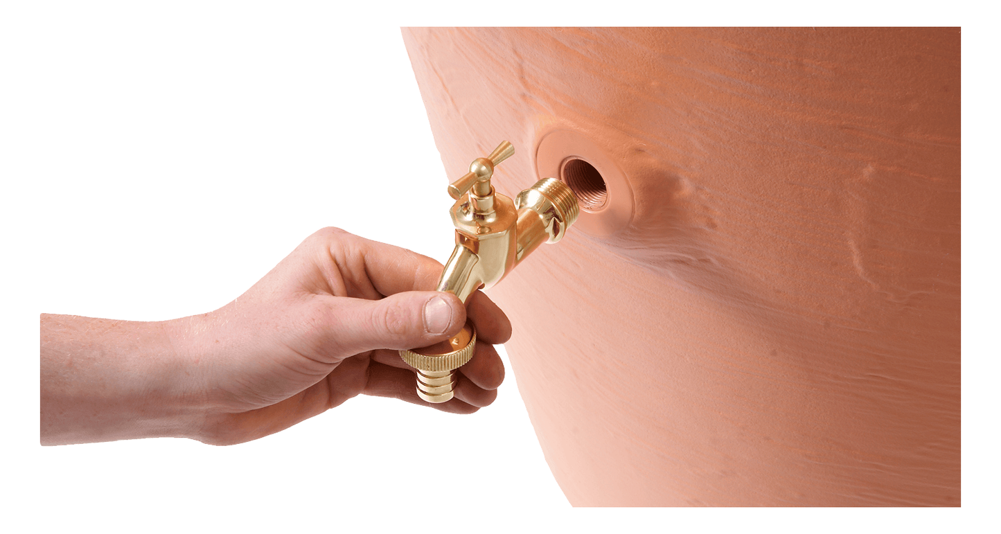 Depósito de agua de lluvia Antique terracota Graf