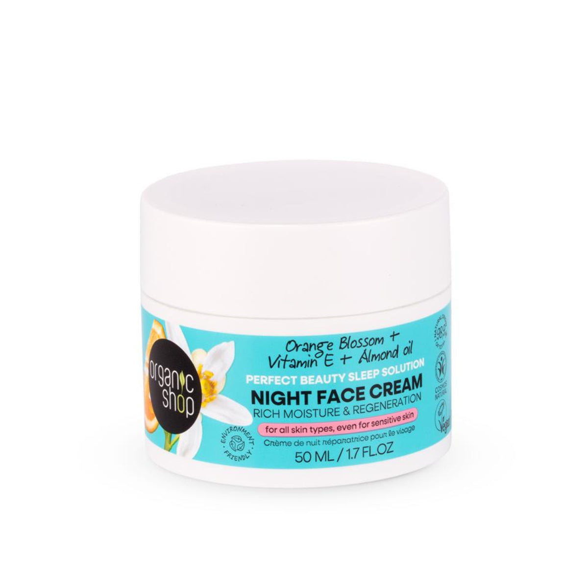 Crema Facial de Noche Organic Shop 50ml