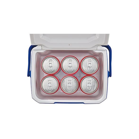 Nevera Rígida Azul y Blanca Coleman 4,7L