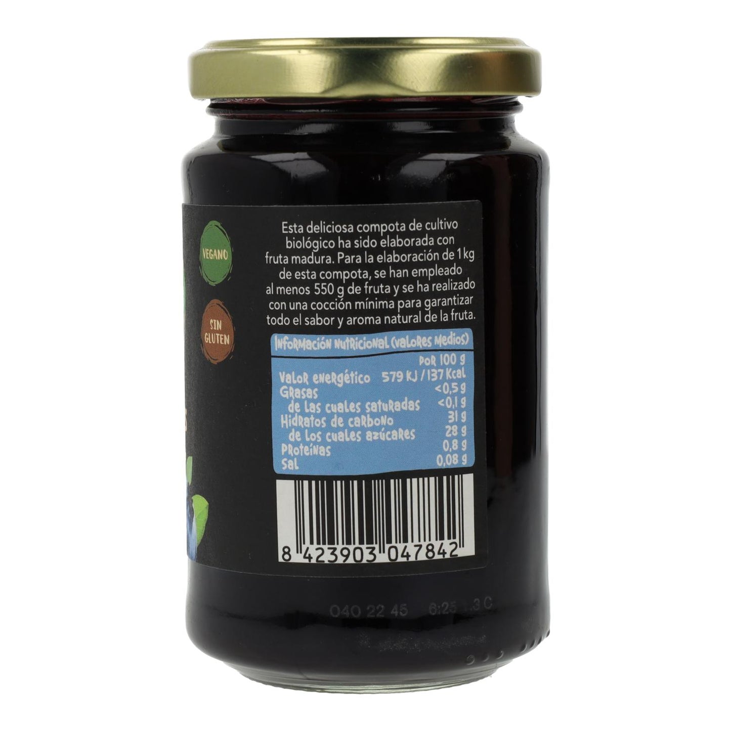 Compota de Arándanos BIO Biocop, 265g