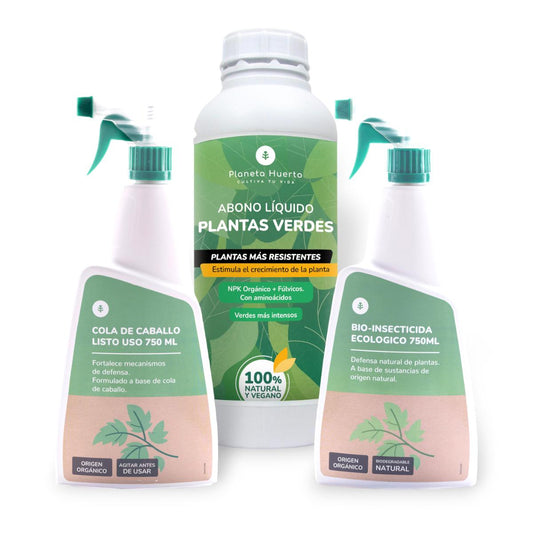 Pack Cuidados para Plantas de Interior Planeta Huerto