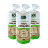 Pack x3 Tortitas de trigo sarraceno bio sin gluten Sol Natural 100 g