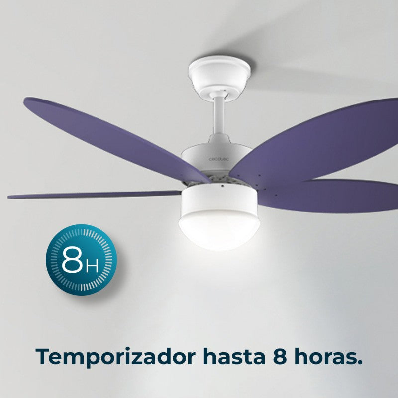 Cecotec Ventilador De Techo Con Luz Ventilador De Techo Energysilence Aero 4260 Purple_4