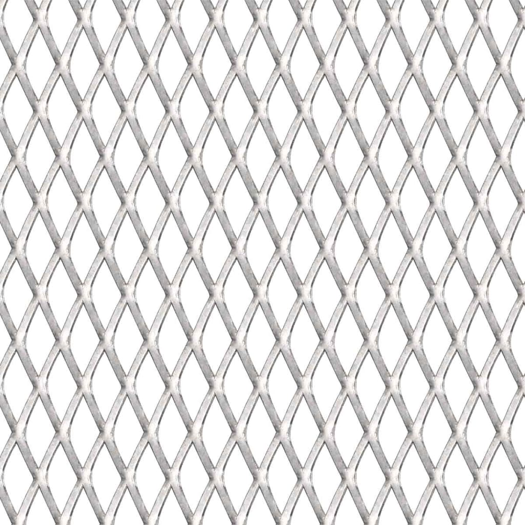 Valla Alambrada De Jardín Acero Inoxidable 100x85 Cm 45x20x4 Mm / Vetonek_2