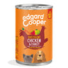 Comida húmeda para perros Pollo y Pavo Edgard & Cooper 400 g