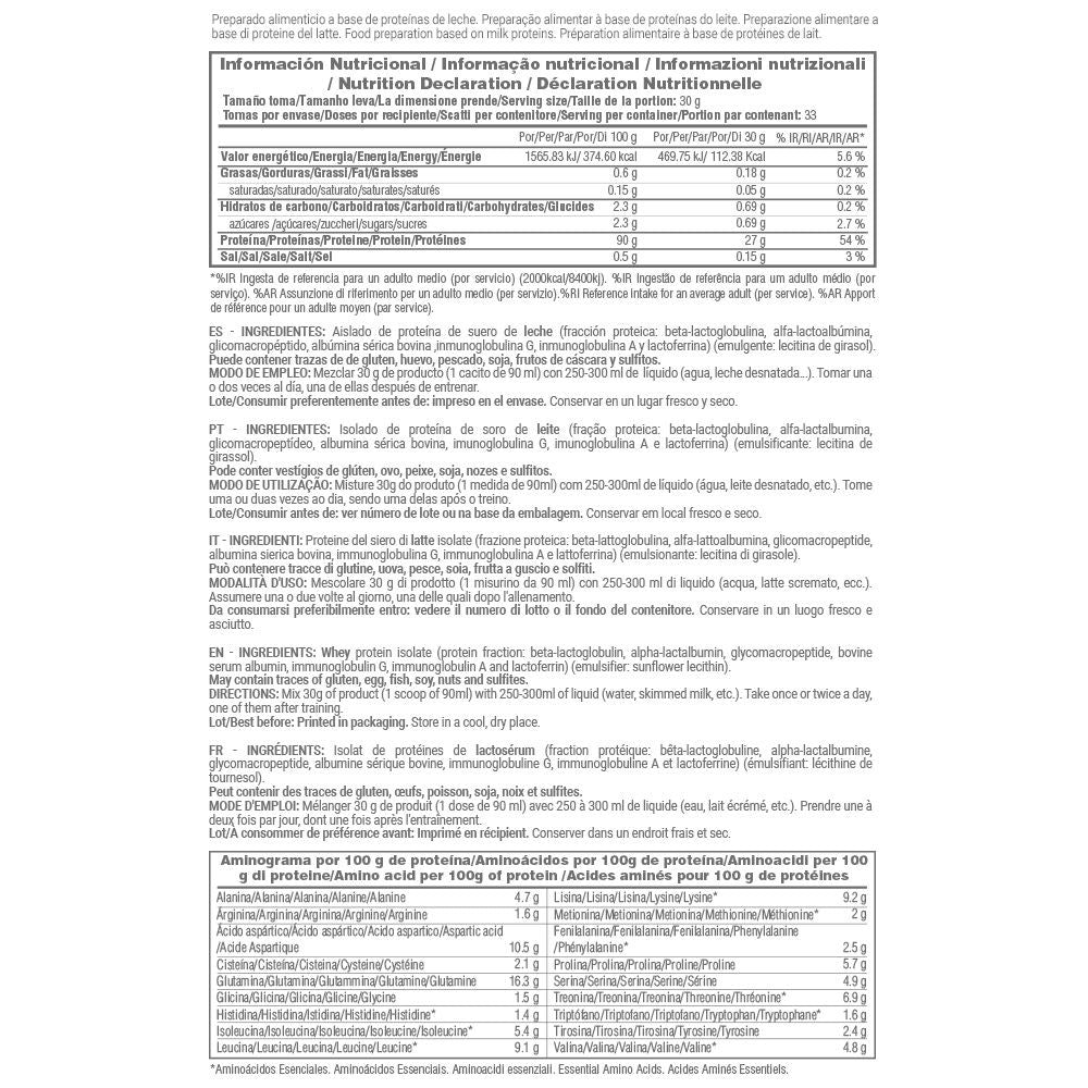 Cfm Iso Zero - 1kg - Neutro - Aumenta La Masa Muscular - Masmusculo_5