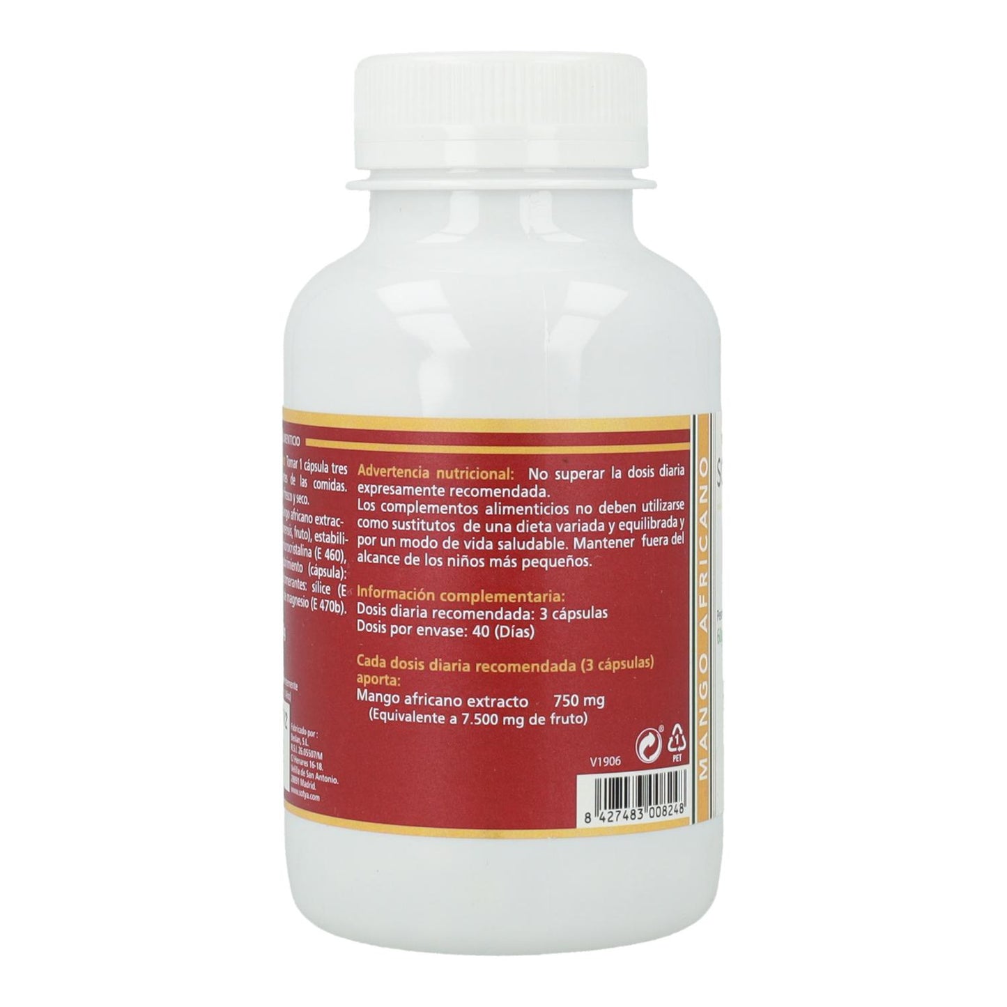 Mango Africano Sotya 120 Vcaps