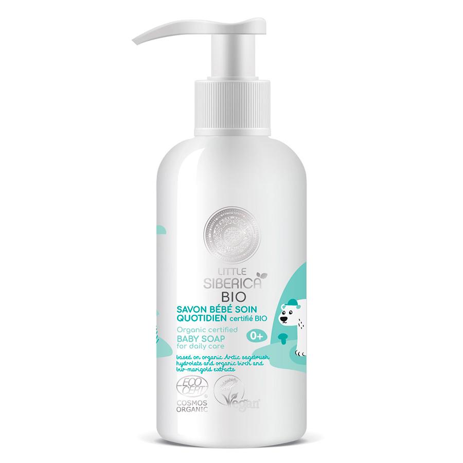 Jabón Orgánico para Cuidado diario para Bebés Natura Siberica  250 ml