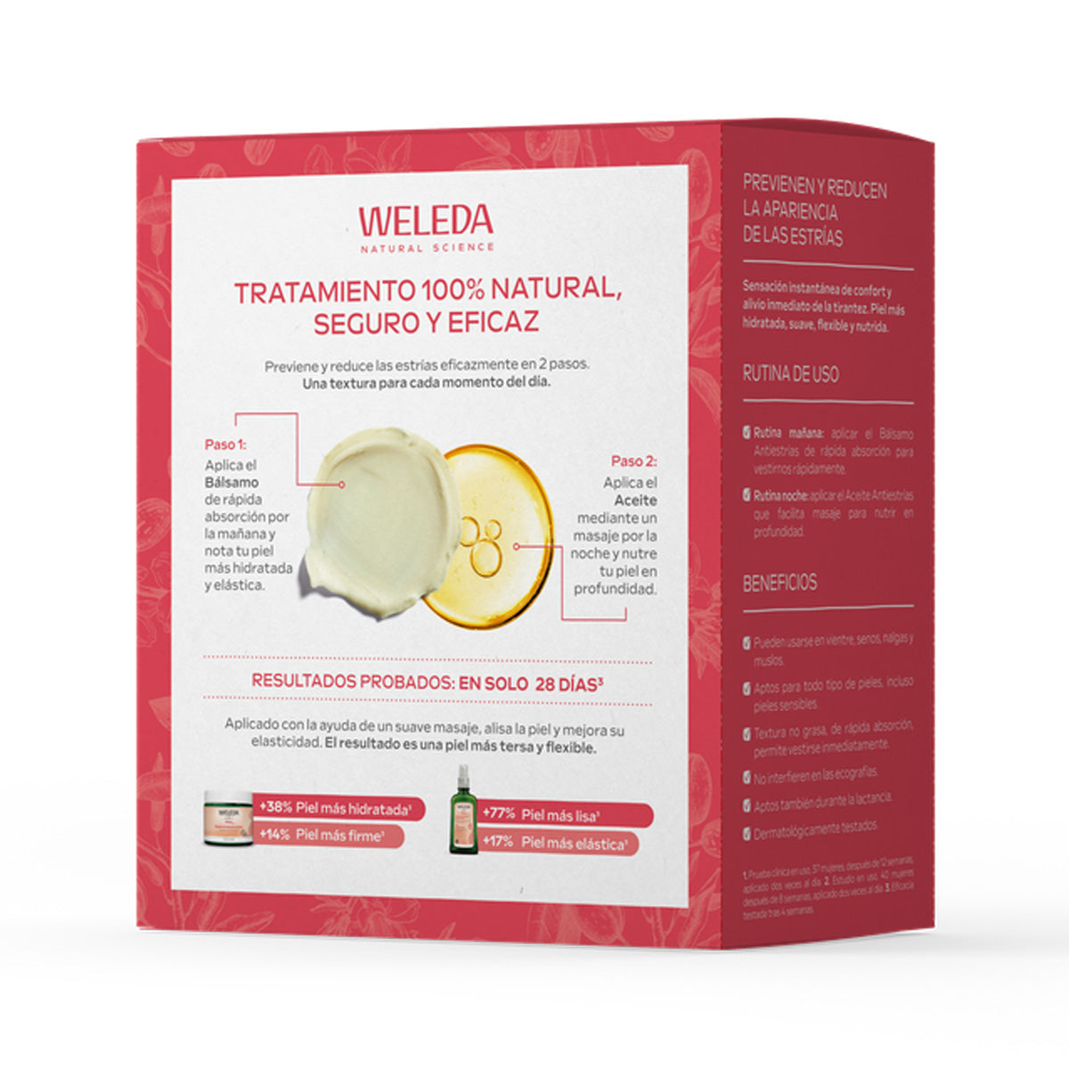Dúo Rutina de Masaje para Estrías, Weleda