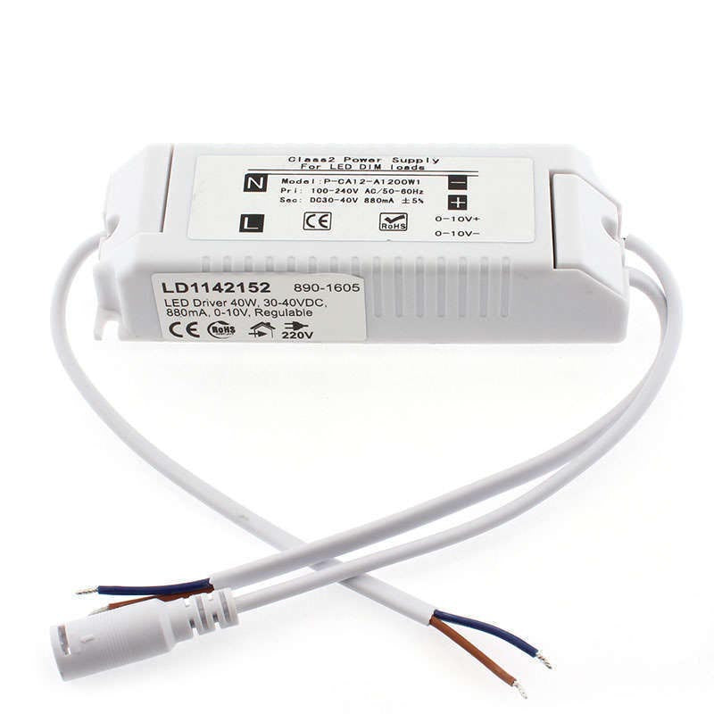 Led Driver Tuv Dc30-40v/40w/880ma, Regulable 0-10v, Regulable_2