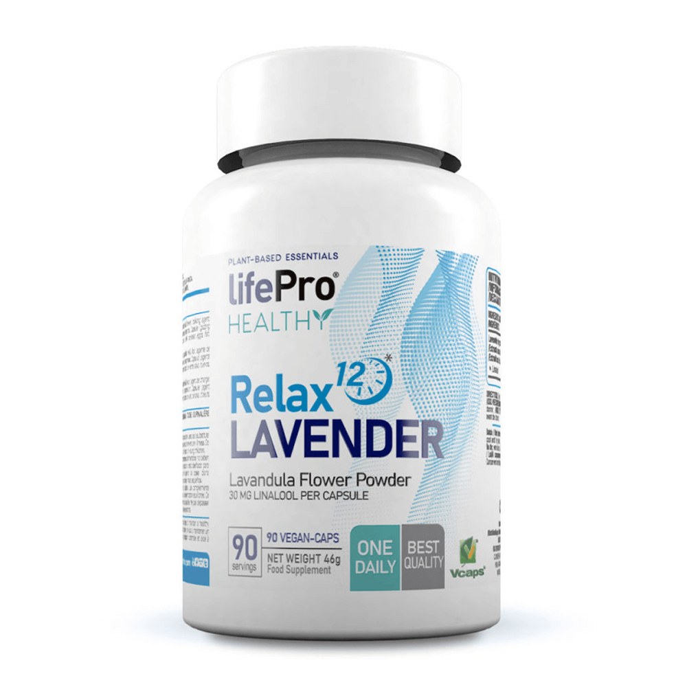 Relax Lavender - 90 Cápsulas Veganas - Anti-estrés - Lifepro_0