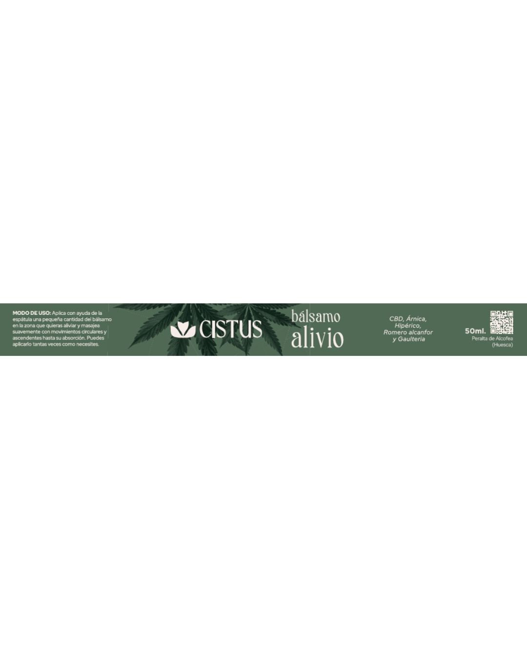 Bálsamo de masaje para molestias musculares y articulares con 10% CBD, Árnica e Hipérico | ALIVIO 30 ml_5