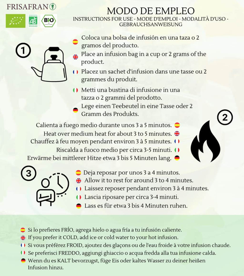 Infusión De Poleo Menta En Pirámides Ecológica | Frisafran 15 Uds_5
