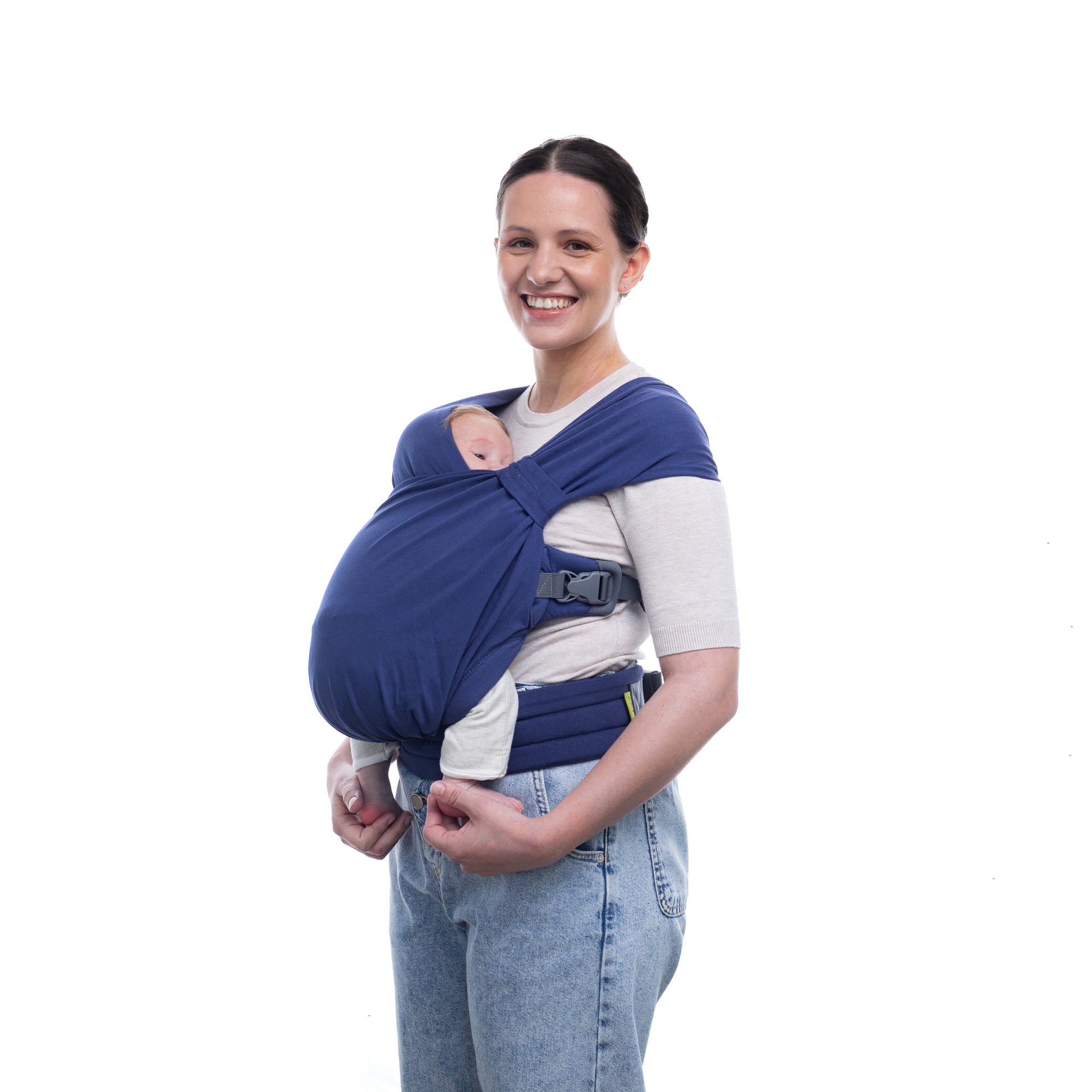 Fular Mochila Portabebé Boba Bliss. Navy