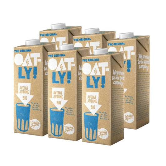 Pack 6 uds Bebida avena original BIO Oatly 1L