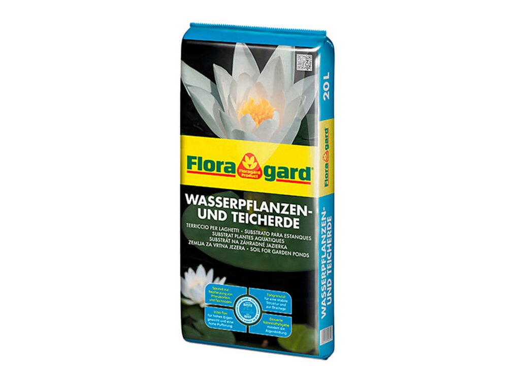 Floragard Sustrato Para Plantas Acuáticas Y Nenufar 20l