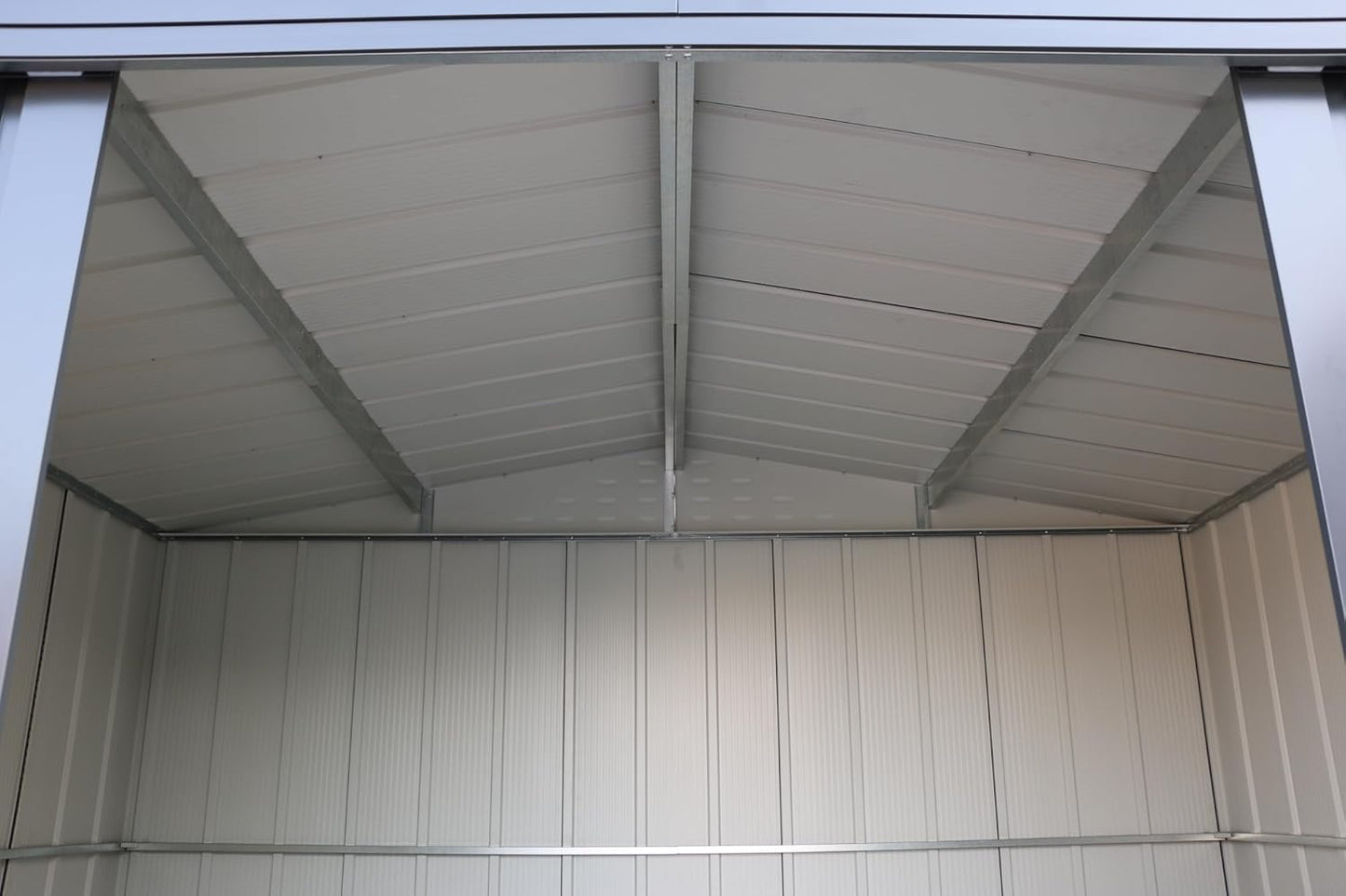 Duramax - Caseta Cobertizo Jardín - Colossus 10x8 - Metal - Color Gris Antracita_5