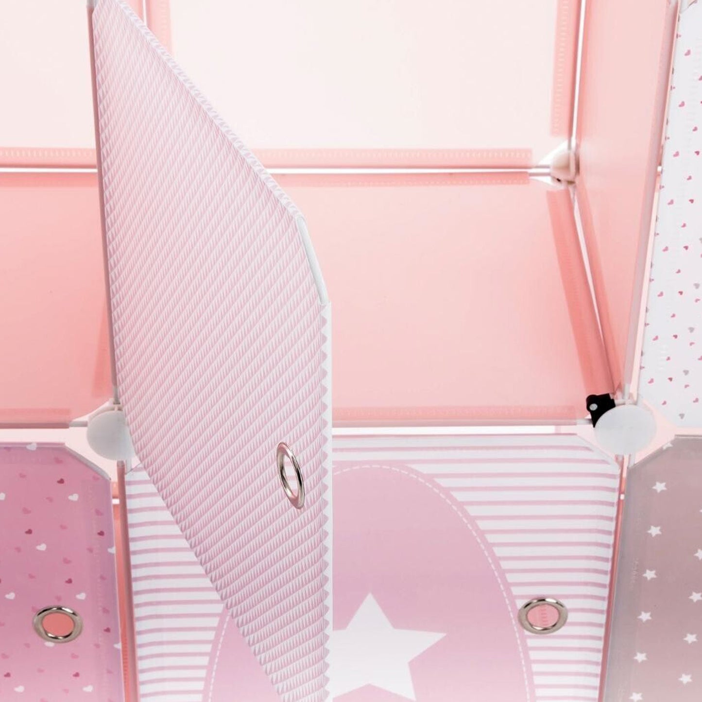 Castillo Estantería Rosa 95,5x32x109cm